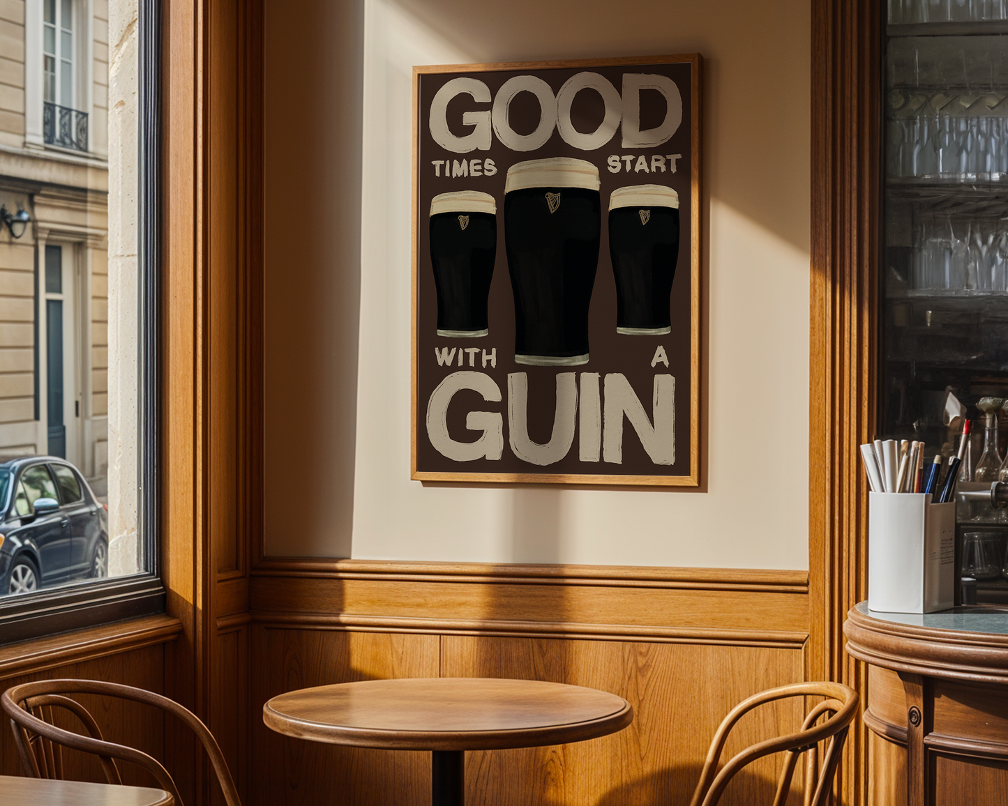 Good Times Start With A Guinn Print