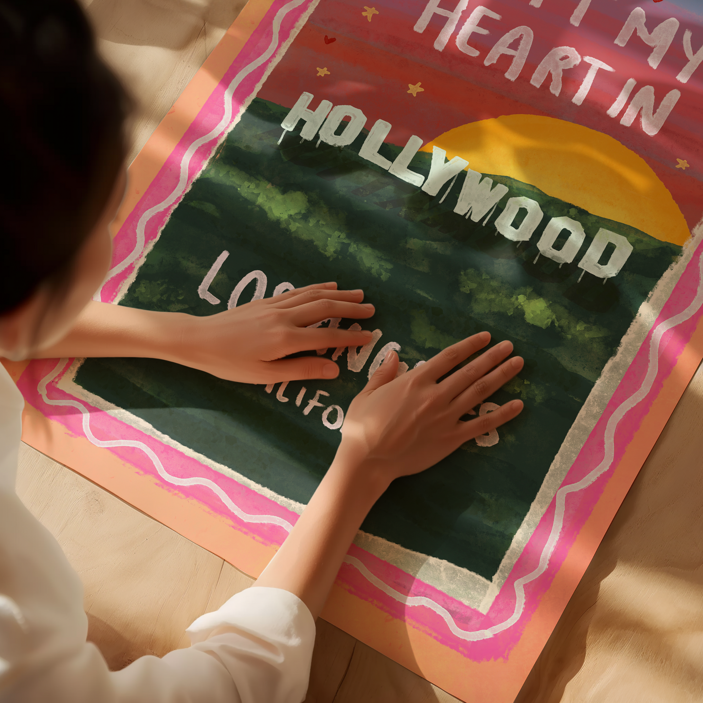 I Left My Heart In Los Angeles Print