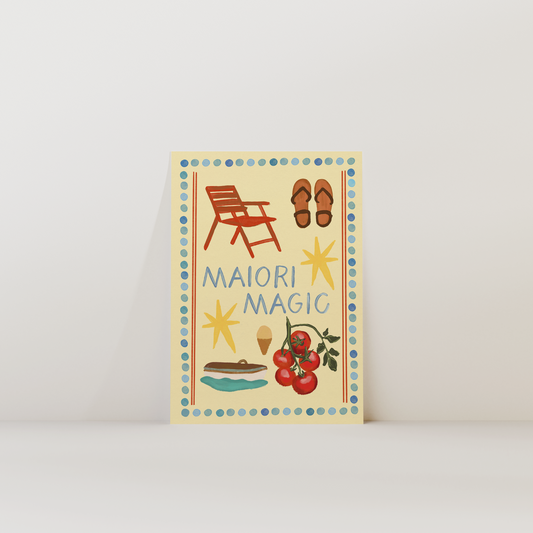 Maoiri Magic Print