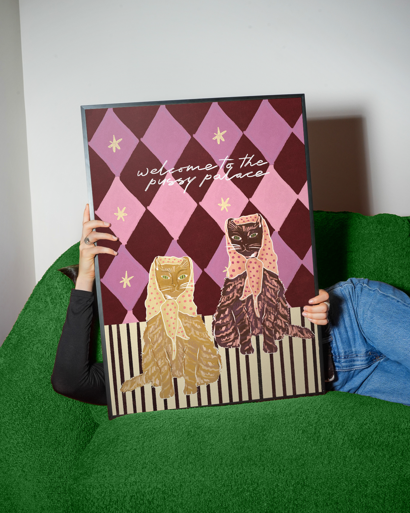 Welcome To The Pussy Palace Print