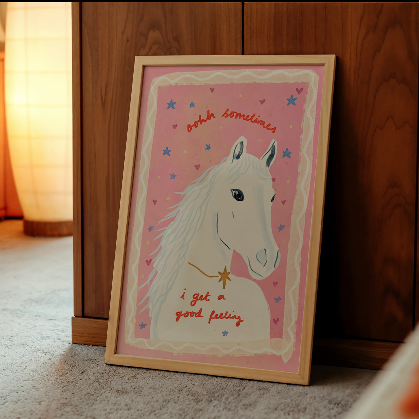 Ohh Sometimes I Get A Good Feeling Print