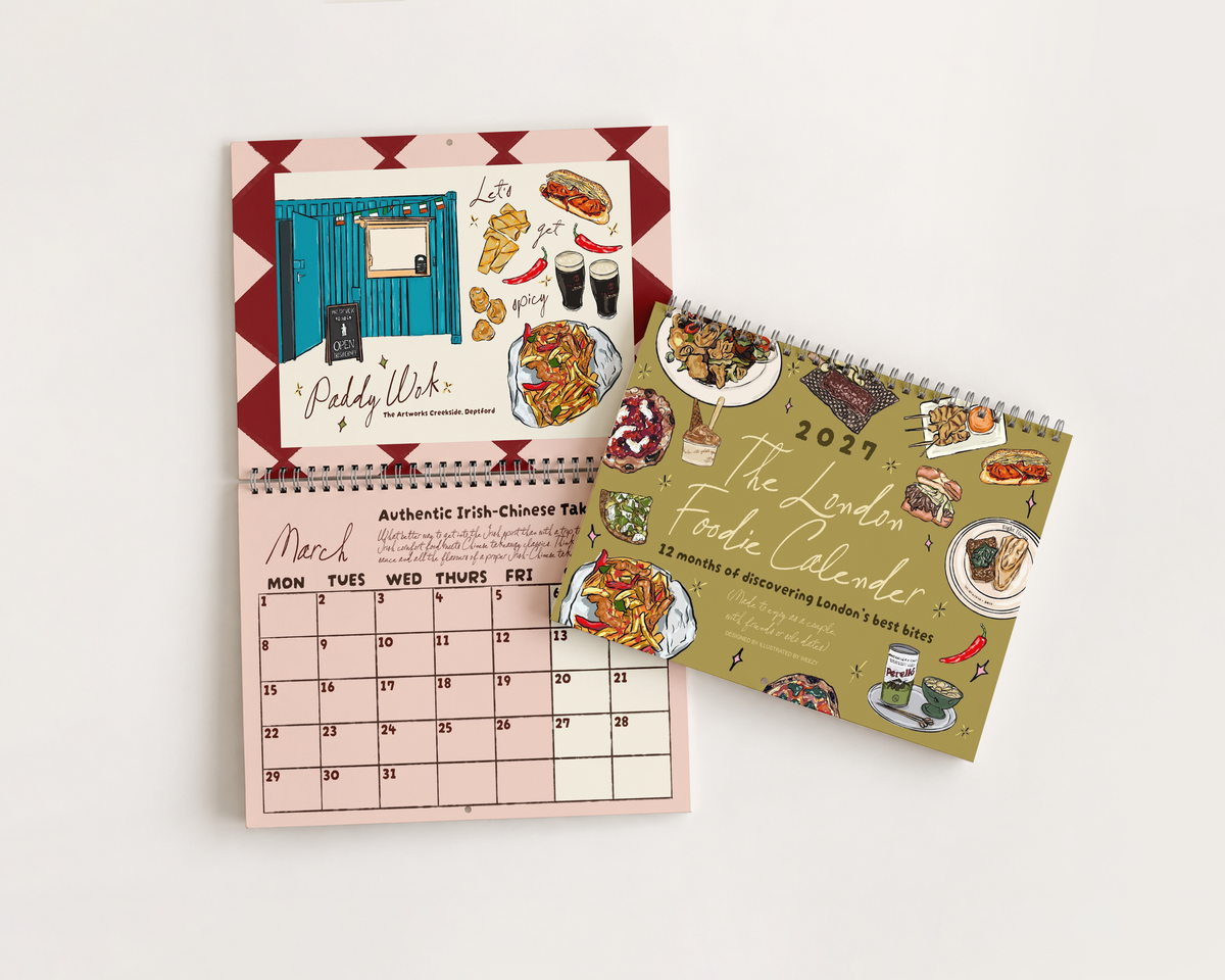 PRE-ORDER: The 2027 London Foodie Calendar (November Delivery)