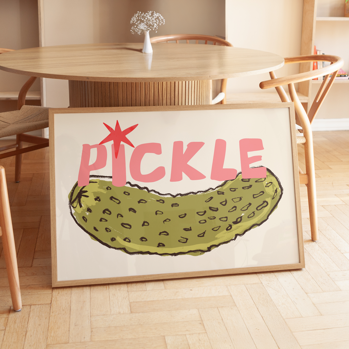 Pickle Print – Illustrated by Weezy