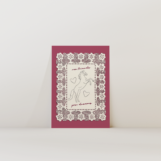 Run Towards Your Dreams Print