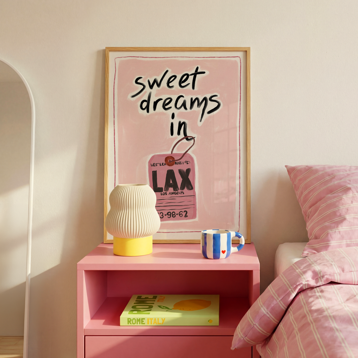 Sweet Dreams In LAX Print