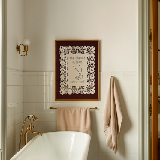 The Chains of Love Are Cruel Print