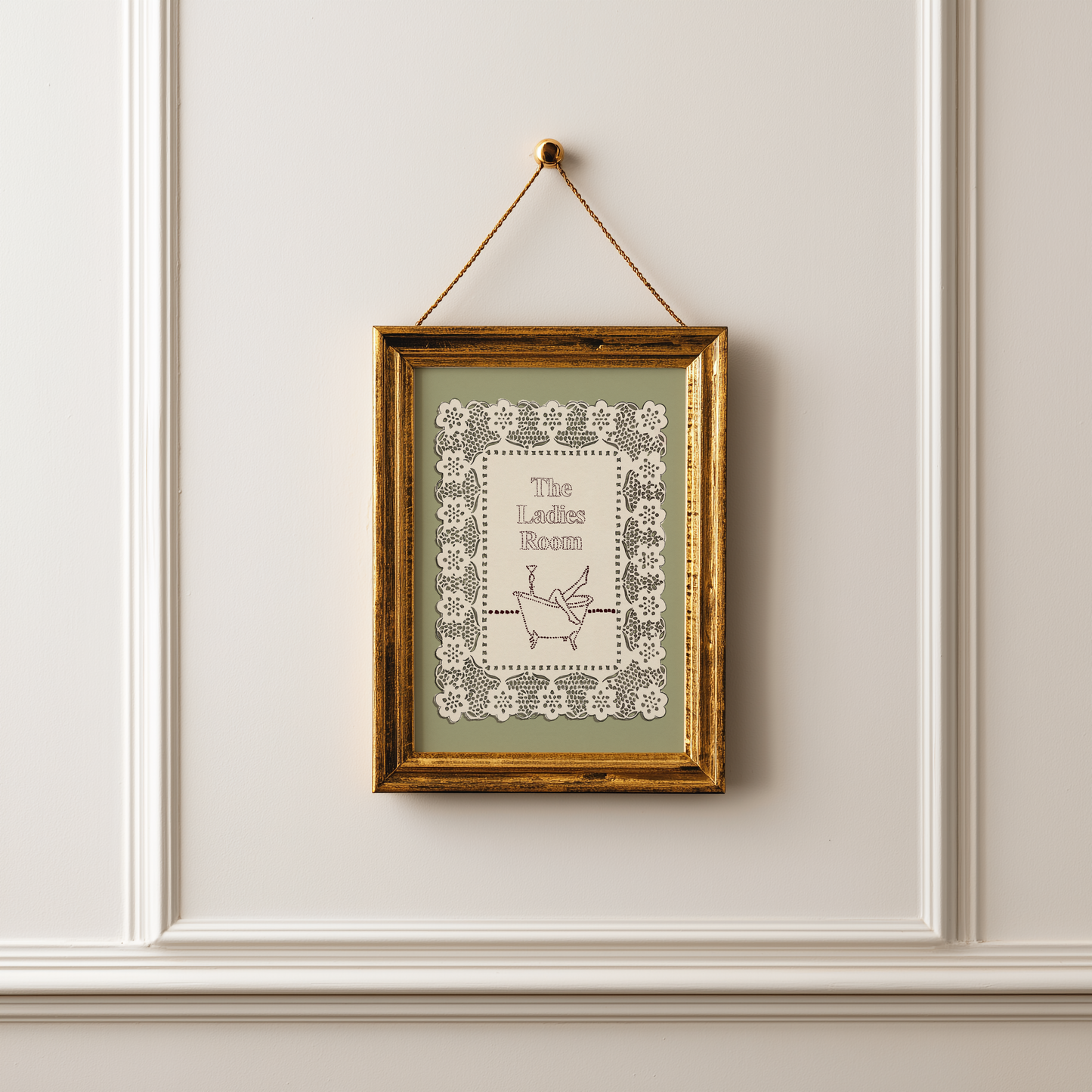 The Ladies Room Print