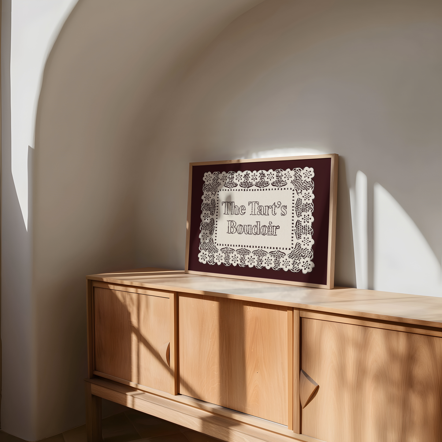 The Tart's Boudoir Portrait Print