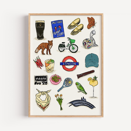 London Summer Memories Print