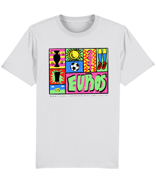 Euros Summer Collage Heavy T-Shirt