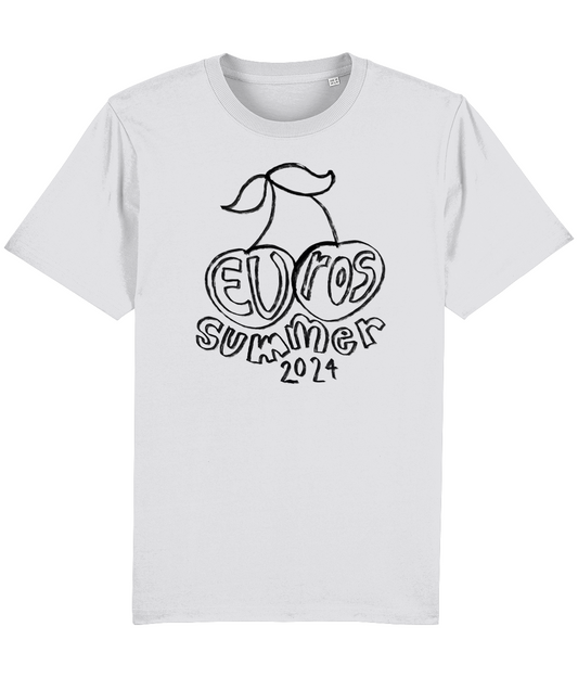 Euros Summer 2024 Black Cherries Oversized Tee