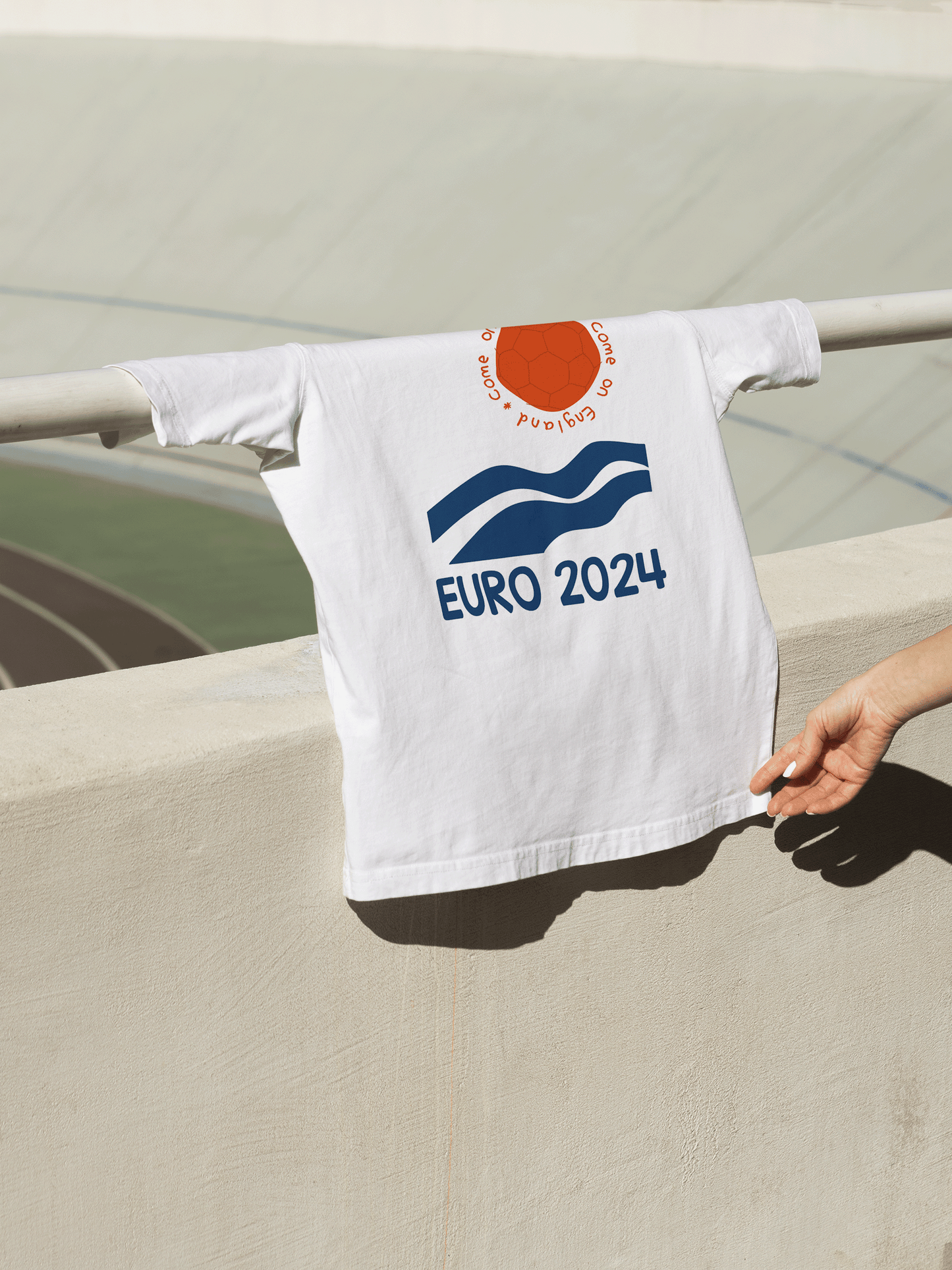 Euro 2024 Abstract Heavy T-Shirt