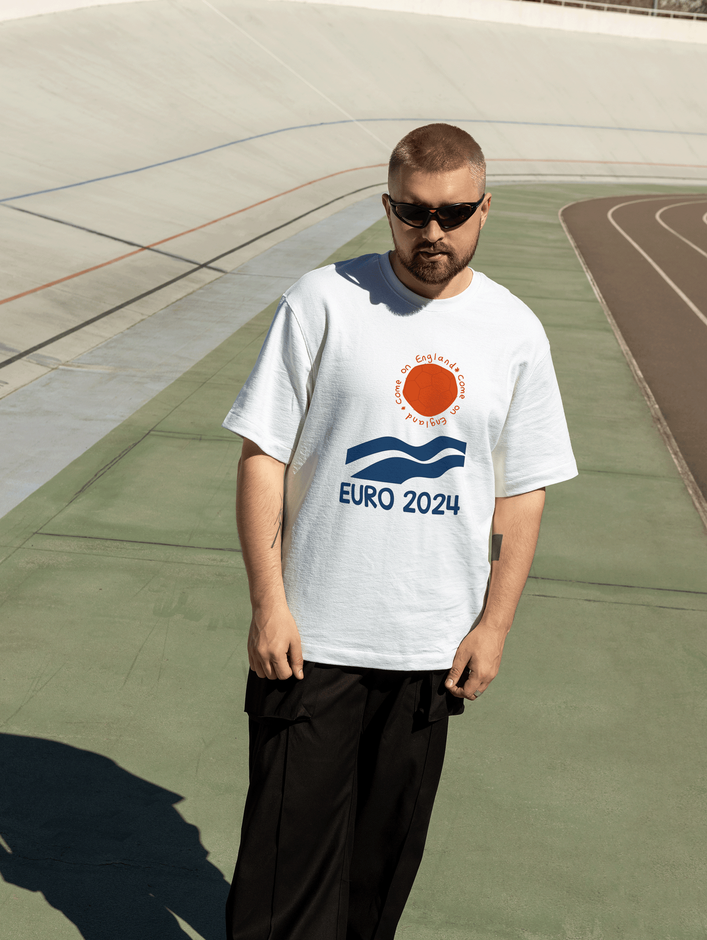 Euro 2024 Abstract Heavy T-Shirt