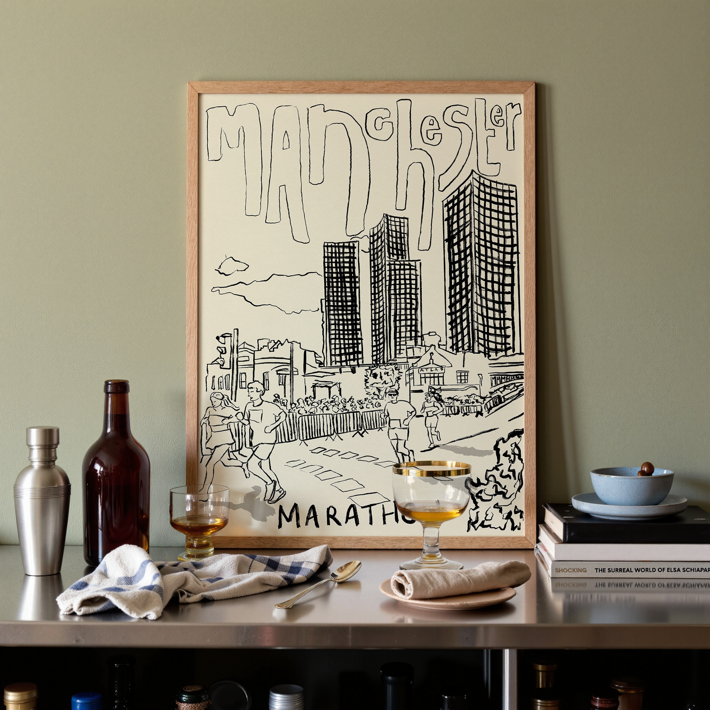 Manchester Marathon Print