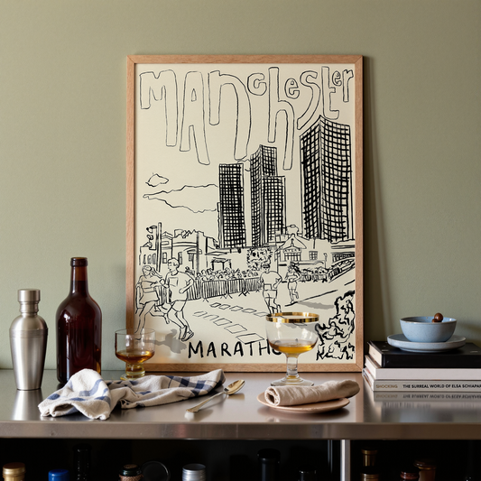 Manchester Marathon Print
