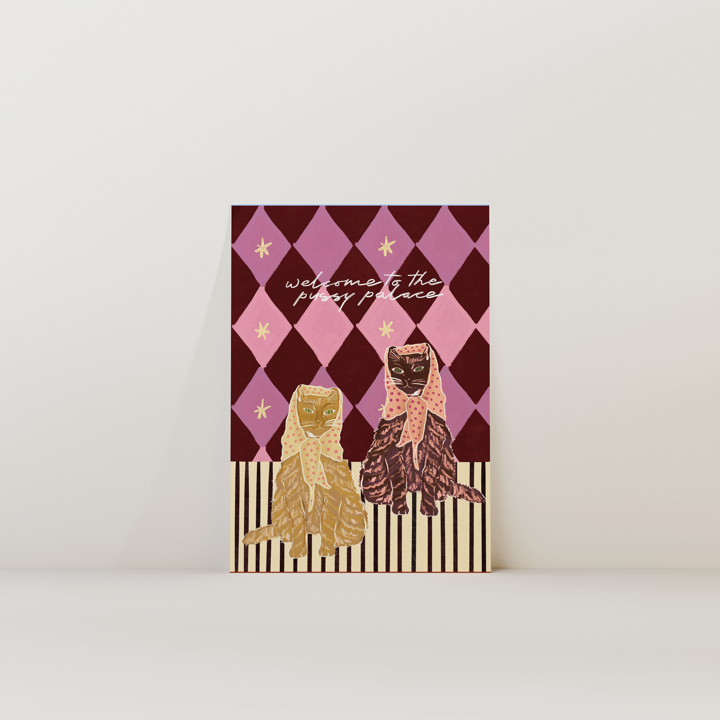Welcome To The Pussy Palace Print