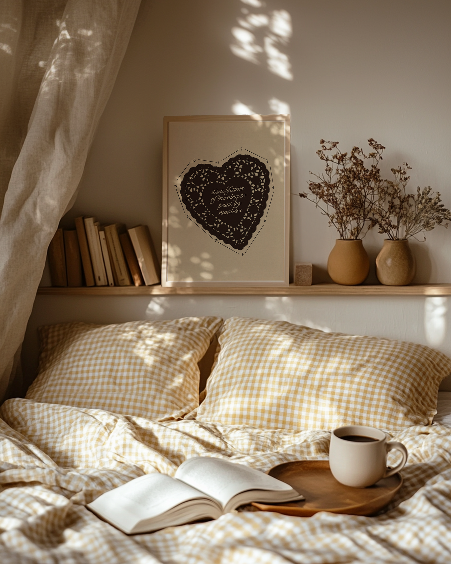 Painting By Numbers Print