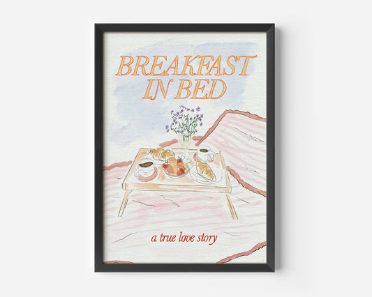 Breakfast In Bed Print