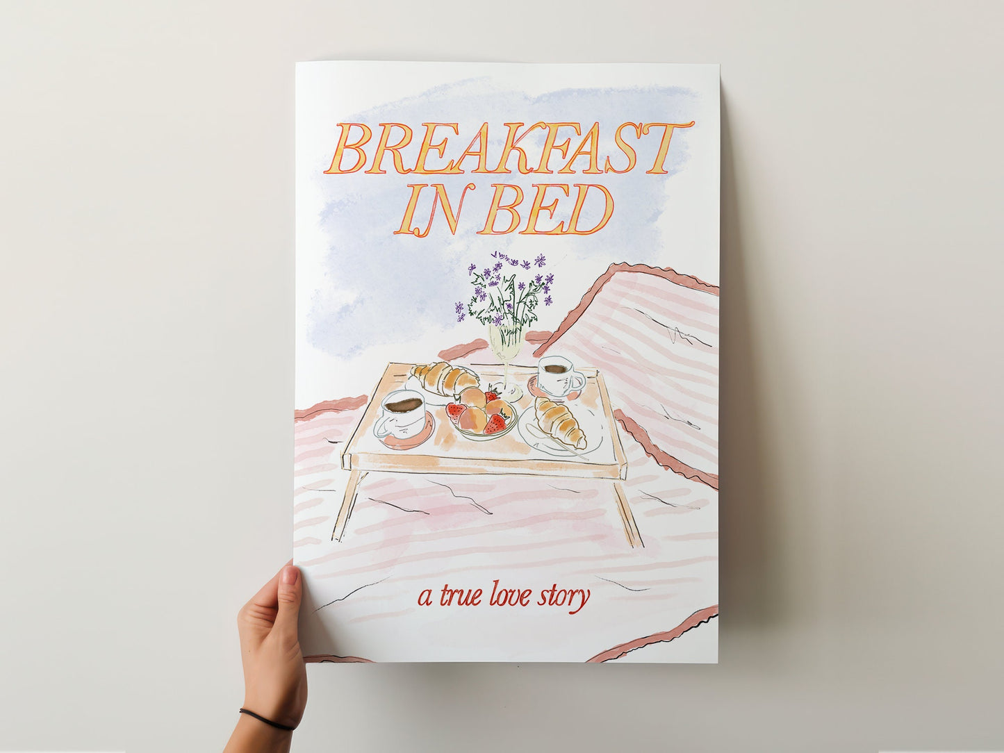 Breakfast In Bed Print