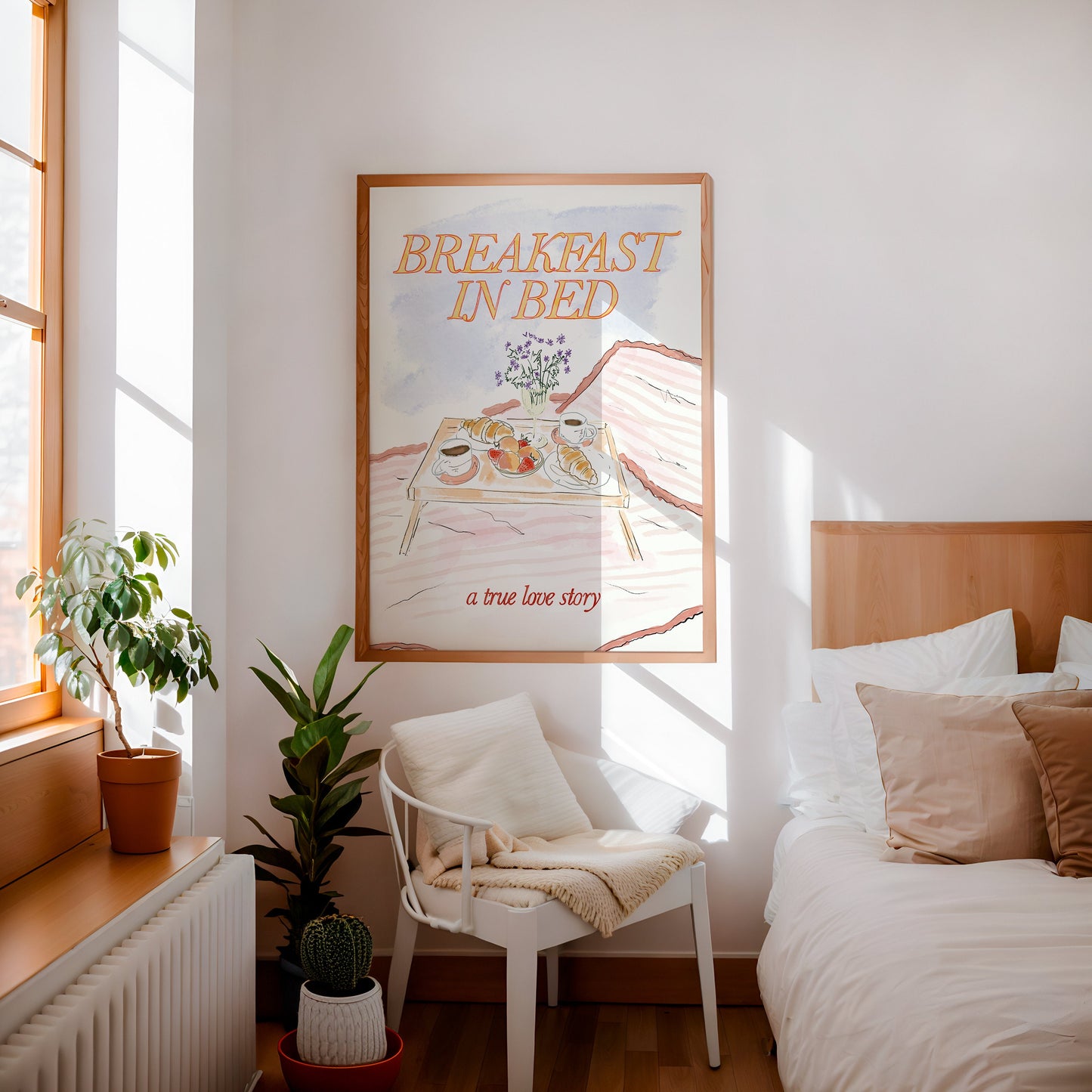 Breakfast In Bed Print