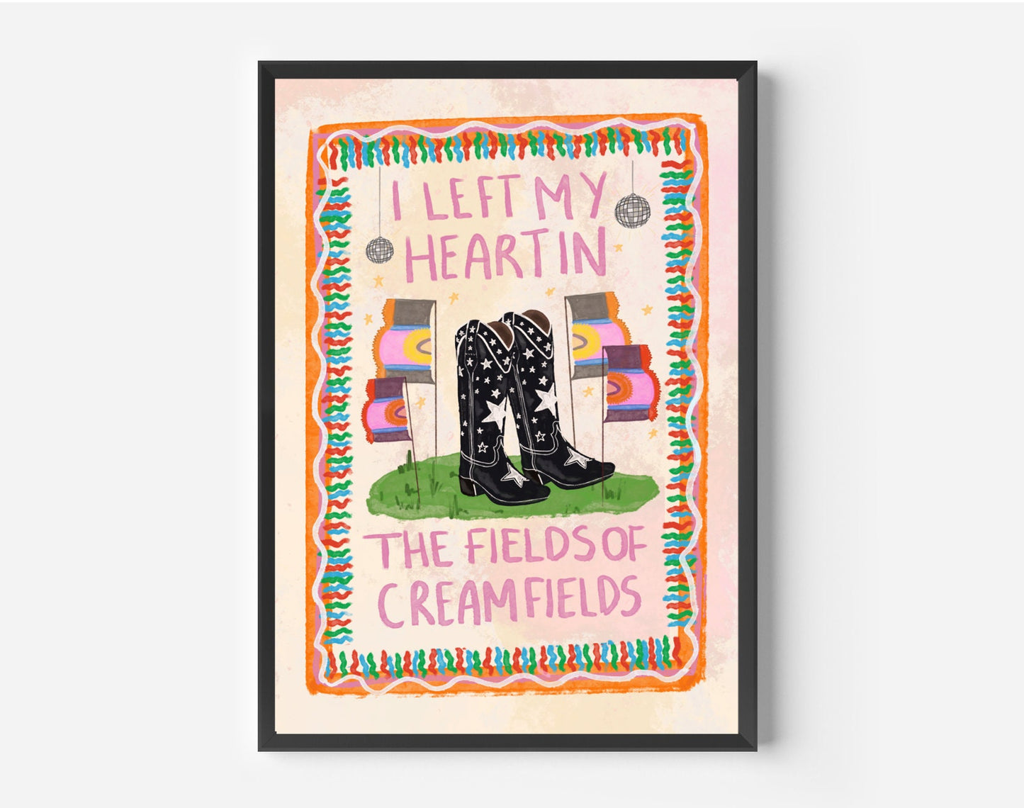 I Left My Heart In The Fields of Creamfields Print